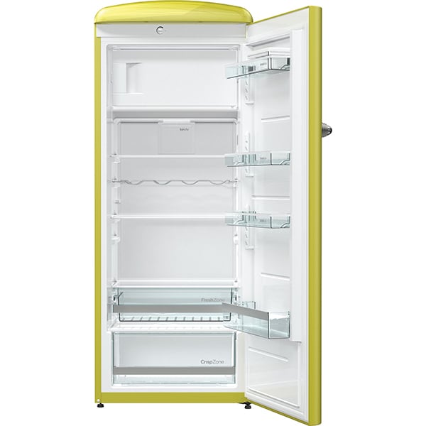 Frigider cu o usa GORENJE Retro ORB152AP, 254 l, H 154 cm, Clasa A++, verde