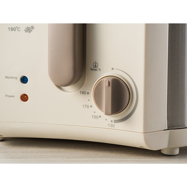 Friteuza DELIMANO Perla 110001550, 2.5l, 1600W, crem-argintiu