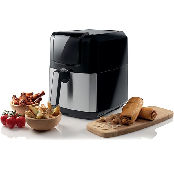 Friteuza cu aer cald GORENJE AF1700DB, 5l, 1700W, negru-argintiu