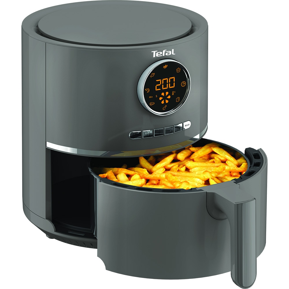 Friteuza cu aer cald TEFAL EY111B15, 1.2kg, 4.2l, 1400W, negru
