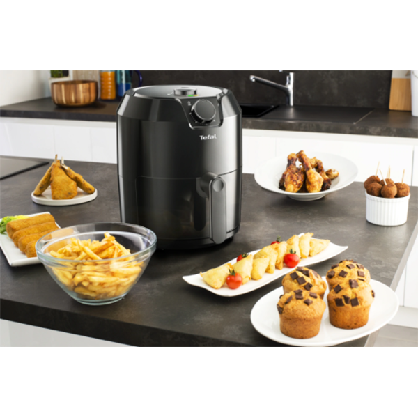 Friteuza TEFAL Easy Fry Classique XL EY201815, 1.2kg, 4.2l, 1500W, negru