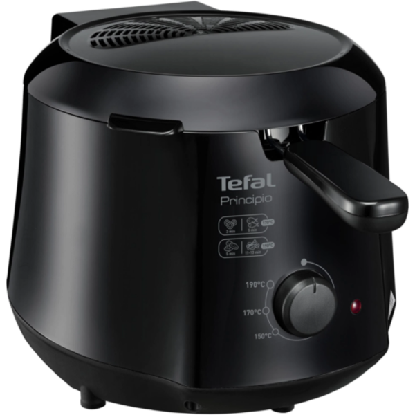 Friteuza TEFAL Principio FF230831, 0.6kg, 1.2l, 1000W, negru 
