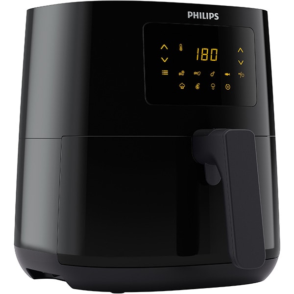 Friteuza cu aer cald PHILIPS Airfryer Essential HD9252/90, 0.8kg, 4.1l, 1400W, negru