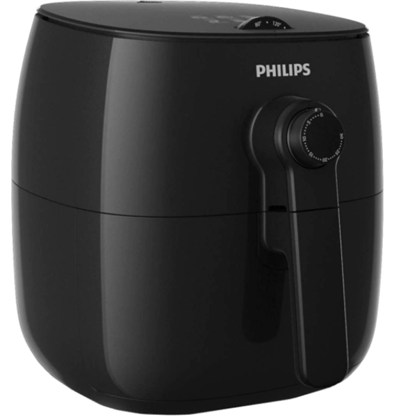 Friteuza cu aer cald PHILIPS Viva Collection Airfryer HD9621/90, 0.8kg, 1425W, negru