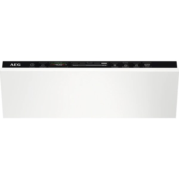 Masina de spalat vase incorporabila AEG FSE73507P, 10 seturi, 7 programe, 45 cm, Clasa D, panou comanda negru