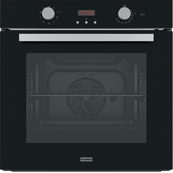 Cuptor incorporabil FRANKE Smart FSL 86 H BK, Electric, Autocuratare Abur, 71 l, Clasa A, negru