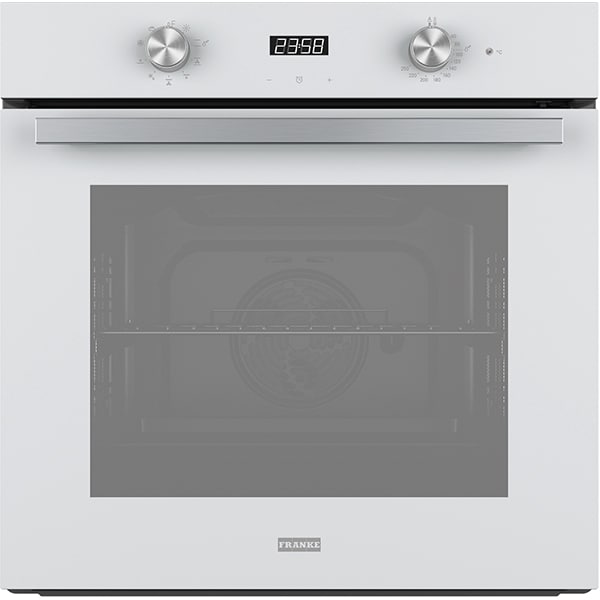 Cuptor incorporabil FRANKE Smart FSM 86 H WH, Electric, Autocuratare Abur, 71 l, Clasa A, alb