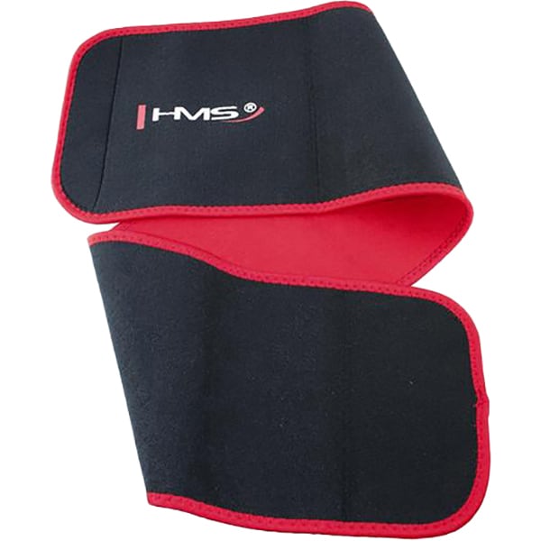 Centura de slabit HMS BR163, marime 100 cm, negru-rosu