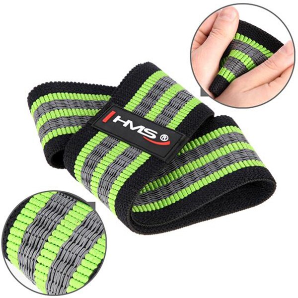 Banda de rezistenta fitness HMS HB12, set 3 in 1, Multicolor
