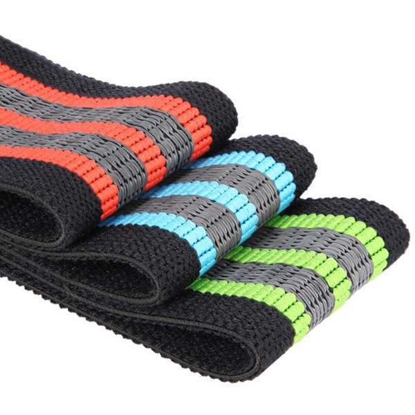 Banda de rezistenta fitness HMS HB12, set 3 in 1, Multicolor