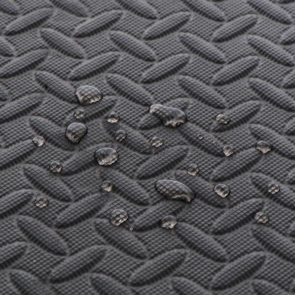 Covor protectie HMS MP12 Puzzle, 180 x 180  x 1.2 cm, negru-gri