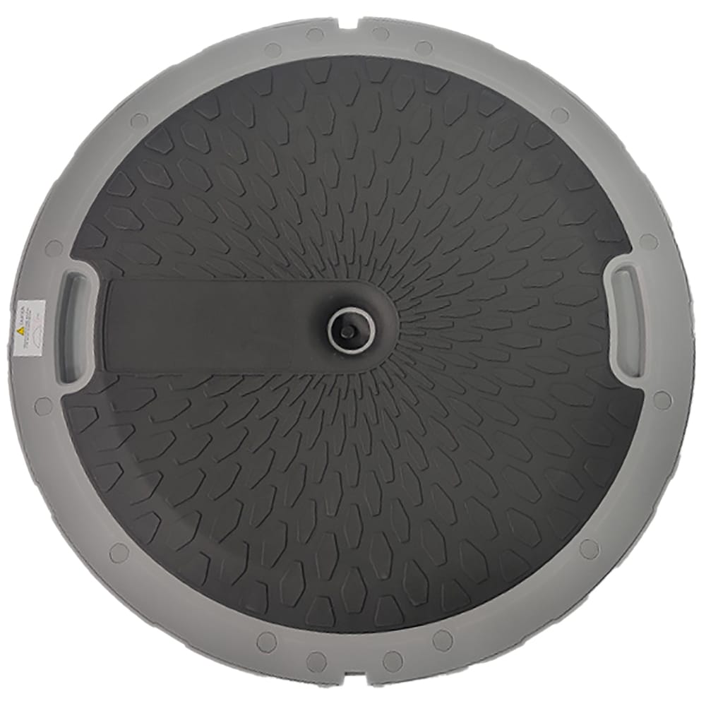Minge echilibru bosu MYRIA MY7231, corzi elastice si pompa, D 60 cm, negru
