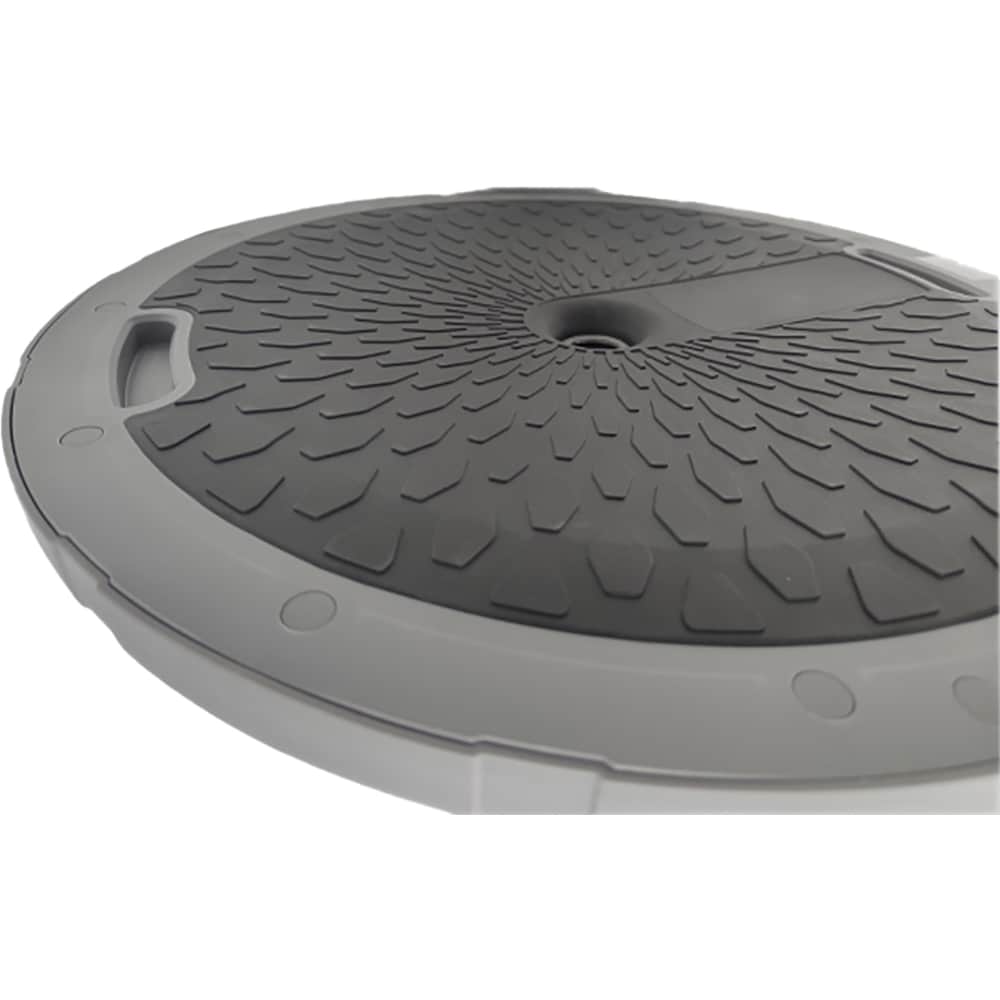 Minge echilibru bosu MYRIA MY7231, corzi elastice si pompa, D 60 cm, negru