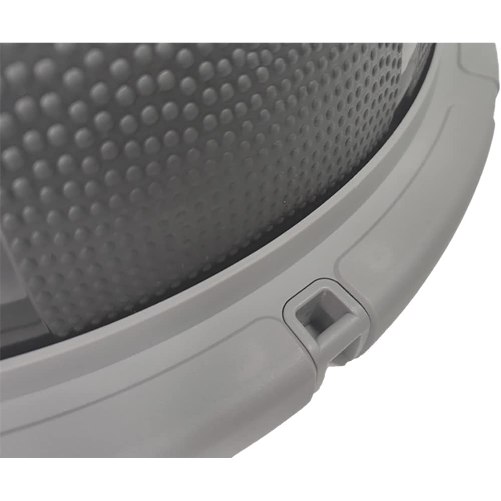 Minge echilibru bosu MYRIA MY7231, corzi elastice si pompa, D 60 cm, negru