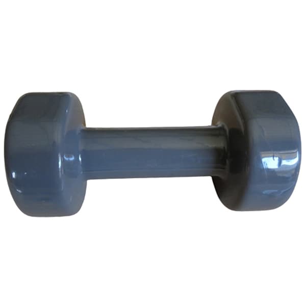 Gantera vinyl TECHFIT TC92004-4kg, 4kg, gri