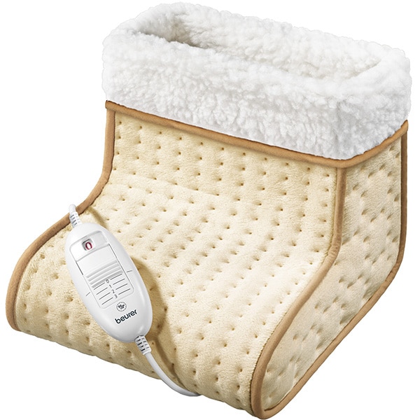 Incalzitor picioare BEURER FW20, 100W, 32 x 26 cm, Oprire automata, crem