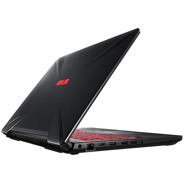 Laptop Gaming ASUS FX504GM-EN364, Intel Core i5-8300H pana la 4.0GHz, 15.6" Full HD, 8GB, SSD 256GB, NVIDIA GeForce GTX 1060 6GB, Free Dos, Metal Gun