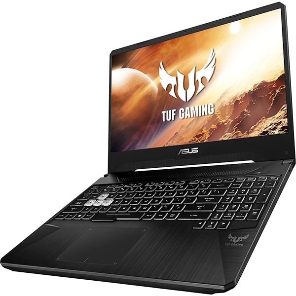 Laptop Gaming ASUS TUF FX505DD-BQ054, AMD Ryzen 7 3750H pana la 4GHz, 15.6" Full HD, 8GB, SSD 256GB, NVIDIA GeForce GTX 1050 3GB, Free DOS, Stealth Black