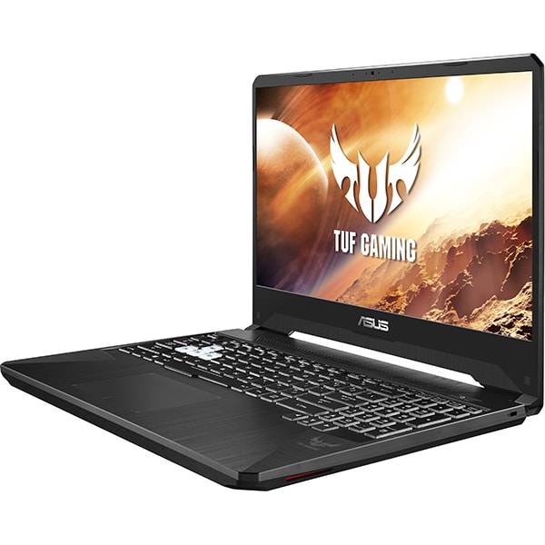 Laptop Gaming ASUS TUF FX505DD-BQ054, AMD Ryzen 7 3750H pana la 4GHz, 15.6" Full HD, 8GB, SSD 256GB, NVIDIA GeForce GTX 1050 3GB, Free DOS, Stealth Black