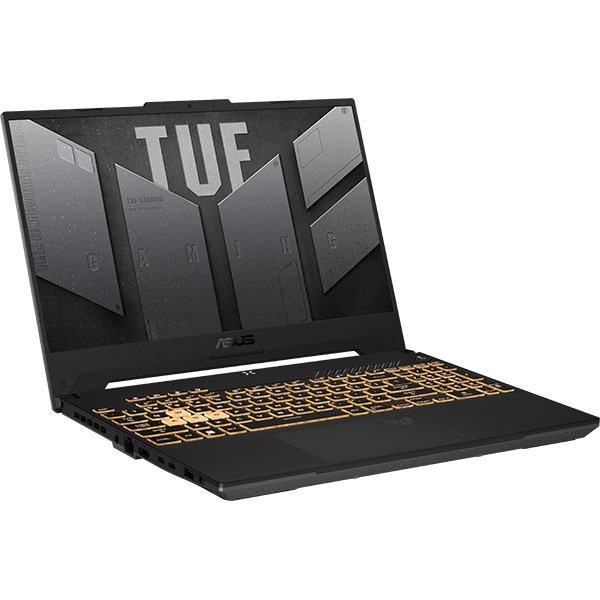 Laptop Gaming ASUS TUF F15 FX507ZC4-HN073, Intel Core i5-12500H pana la 4.5GHz, 15.6" Full HD, 16GB, SSD 512GB, NVIDIA GeForce RTX 3050 4GB, Free Dos, Jaeger Gray