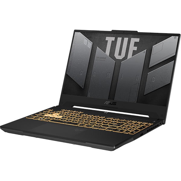 Laptop Gaming ASUS TUF F15 FX507ZC4-HN073, Intel Core i5-12500H pana la 4.5GHz, 15.6" Full HD, 16GB, SSD 512GB, NVIDIA GeForce RTX 3050 4GB, Free Dos, Jaeger Gray