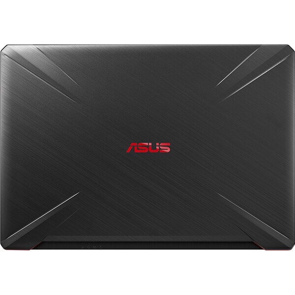 Laptop Gaming ASUS TUF FX705GM-EW019, Intel Core i7-8750H pana la 4.1GHz, 17.3" Full HD, 8GB, HDD 1TB + SSD 128GB, NVIDIA GeForce GTX 1060 6GB, Free Dos, Negru