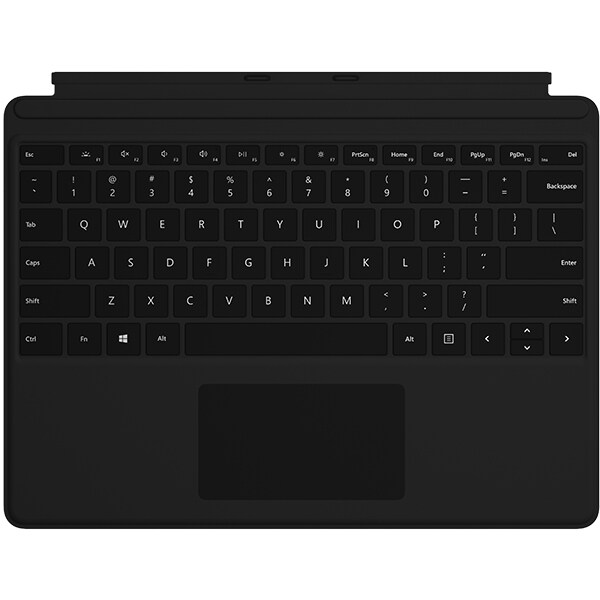 Tastatura Wireless MICROSOFT Surface Pro X QJW-00007, magnetic, negru