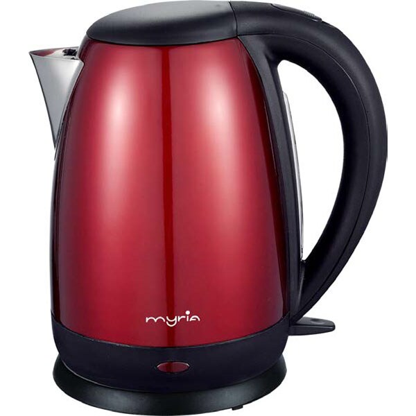 Fierbator apa MYRIA MY4103RD, 1.7l, 2200W, rosu-negru 