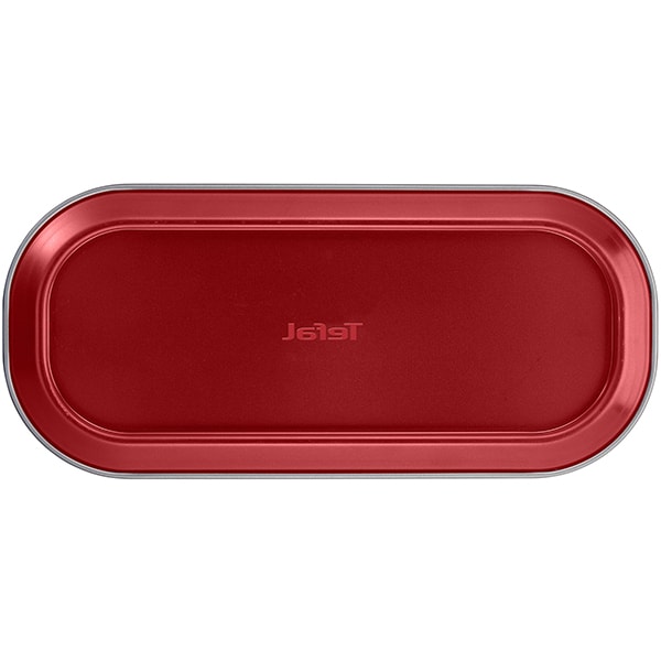 Forma de copt TEFAL DELIBAKE J1640374, 30x11cm, otel, rosu