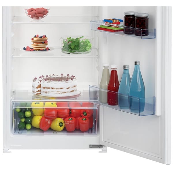 Frigider cu doua usi incorporabil BEKO BDSA250K3SN, 220 l, H 144.8 cm, Clasa F