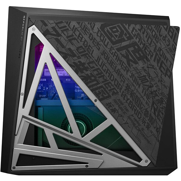 Sistem Desktop Gaming ASUS ROG Huracan G21CX-RO009T, Intel Core i9-9900K pana la 5GHz, 32GB, 2TB + SSD 512GB, NVIDIA GeForce RTX 2080 8GB, Windows 10 Home