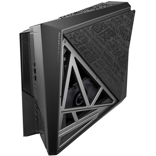 Sistem Desktop Gaming ASUS ROG Huracan G21CX-RO009T, Intel Core i9-9900K pana la 5GHz, 32GB, 2TB + SSD 512GB, NVIDIA GeForce RTX 2080 8GB, Windows 10 Home
