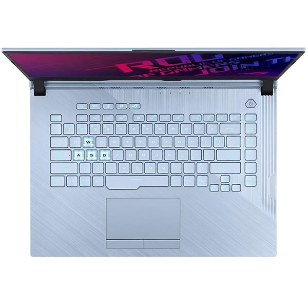 Laptop Gaming ASUS ROG Strix G G531GT-AL4391, Intel Core i7-9750H pana la 4.5GHz, 15.6" Full HD, 16GB, SSD 1TB, NVIDIA GeForce GTX 1650 4GB, Free DOS, Glacier Blue