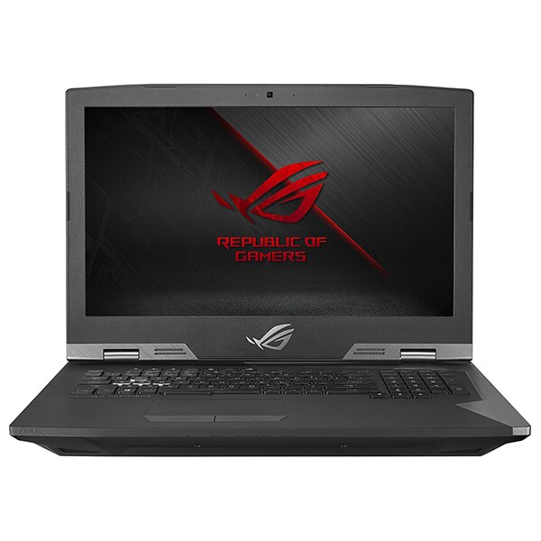 Laptop Gaming ASUS ROG G703GX-E5009T, Intel Core i7-8750H pana la 3.9GHz, 17.3" Full HD, 32GB, SSHD 1TB + SSD 2 x 256GB, NVIDIA GeForce RTX 2080 8GB, Windows 10 Home