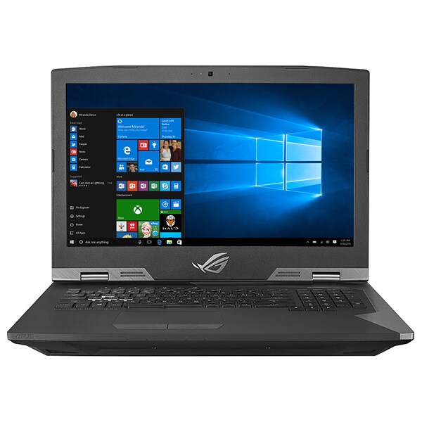 Laptop Gaming ASUS ROG G703GX-E5009T, Intel Core i7-8750H pana la 3.9GHz, 17.3" Full HD, 32GB, SSHD 1TB + SSD 2 x 256GB, NVIDIA GeForce RTX 2080 8GB, Windows 10 Home