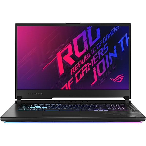 Laptop Gaming ASUS ROG Strix G17 G712LV-EV009, Intel Core i7-10750H pana la 5.0GHz, 17.3" Full HD, 16GB, SSD 1TB, NVIDIA GeForce RTX 2060 6GB, Free DOS, negru