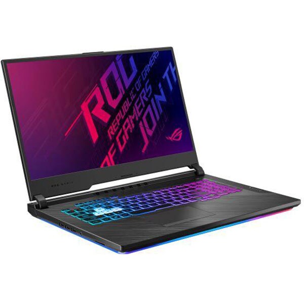 Laptop Gaming ASUS ROG Strix G G731GV-H7145, Intel Core i7-9750H pana la 4.5GHz, 17.3" Full HD, 16GB, SSD 512GB, NVIDIA GeForce RTX 2060 6GB, Free Dos, Negru