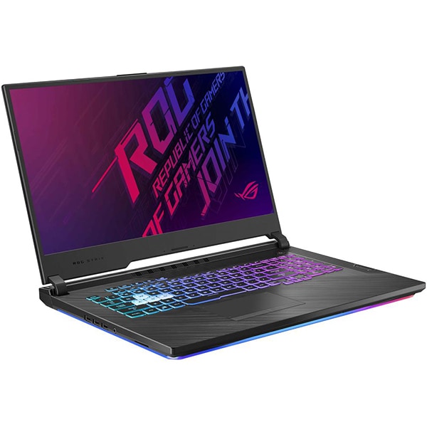 Laptop Gaming ASUS ROG Strix G731GT-AU016, Intel Core i7-9750H pana la 4.5GHz, 17.3" Full HD, 8GB, HDD 1TB + 256GB SSD, NVIDIA GeForce GTX 1650 4GB, Free DOS, negru