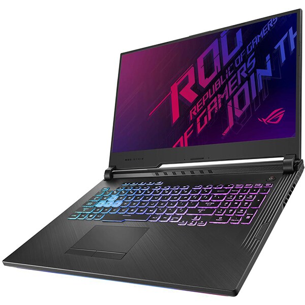 Laptop Gaming ASUS ROG Strix G731GT-AU016, Intel Core i7-9750H pana la 4.5GHz, 17.3" Full HD, 8GB, HDD 1TB + 256GB SSD, NVIDIA GeForce GTX 1650 4GB, Free DOS, negru