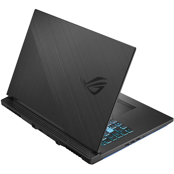 Laptop Gaming ASUS ROG Strix G731GT-AU016, Intel Core i7-9750H pana la 4.5GHz, 17.3" Full HD, 8GB, HDD 1TB + 256GB SSD, NVIDIA GeForce GTX 1650 4GB, Free DOS, negru
