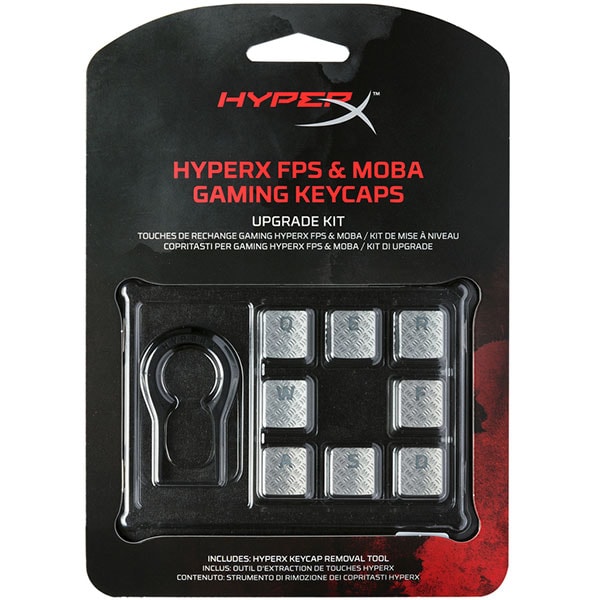 Kit Gaming Keycaps HyperX FPS & MOBA Titan