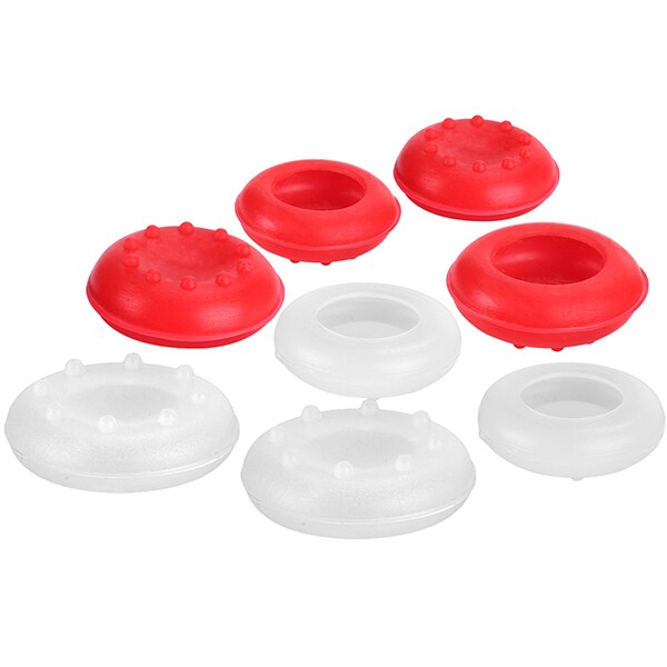 Set 8 accesorii MARVO SC-02 pentru Controllere, rosu-alb