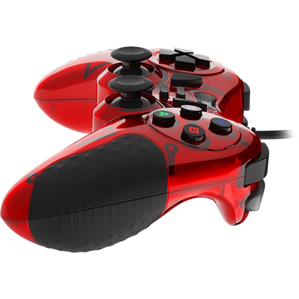 Gamepad NATEC Genesis 200 (PC/PS3), rosu