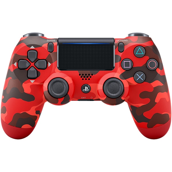 Controller wireless SONY PlayStation DualShock 4 V2, Red Camouflage