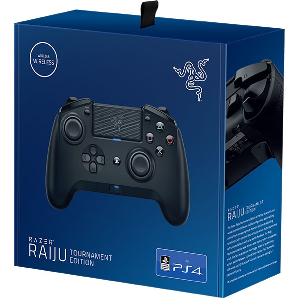 Controller RAZER Raiju Tournament Edition 2019 (PS4), negru