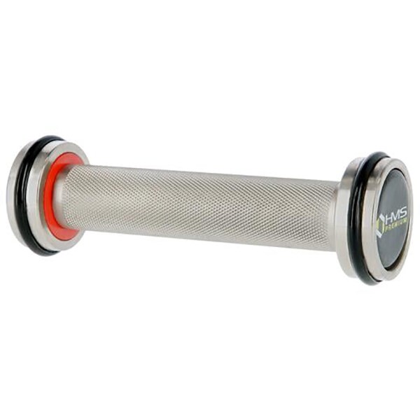 Gantere HMS Premium, 2kg, negru-rosu-crom