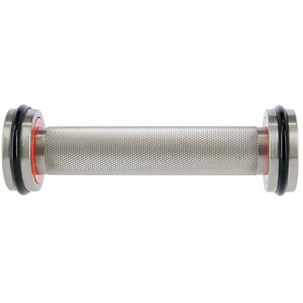 Gantere HMS Premium, 2kg, negru-rosu-crom