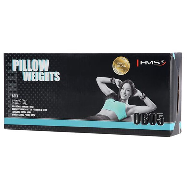 Greutati incheietura si glezna HMS OB05, 4kg, gri