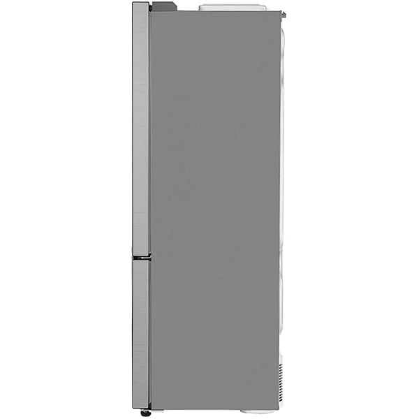 Combina frigorifica LG GBB566PZHMN, No Frost, 462 l, H 185 cm, Clasa E, SmartThinQ, argintiu