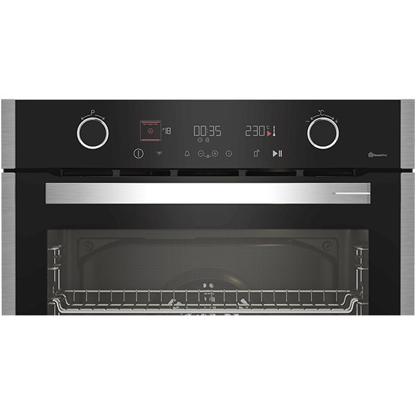 Cuptor incorporabil GRUNDIG GEBM19400BPHI, Electric, Autocuratare pirolitica, 72 l, Clasa A+, HotAero Pro, negru